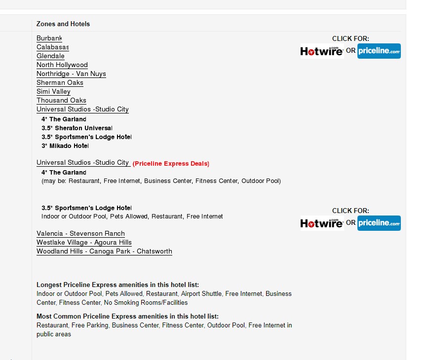 Finding Specific Hotels with Better Bidding on Hotwire and Priceline