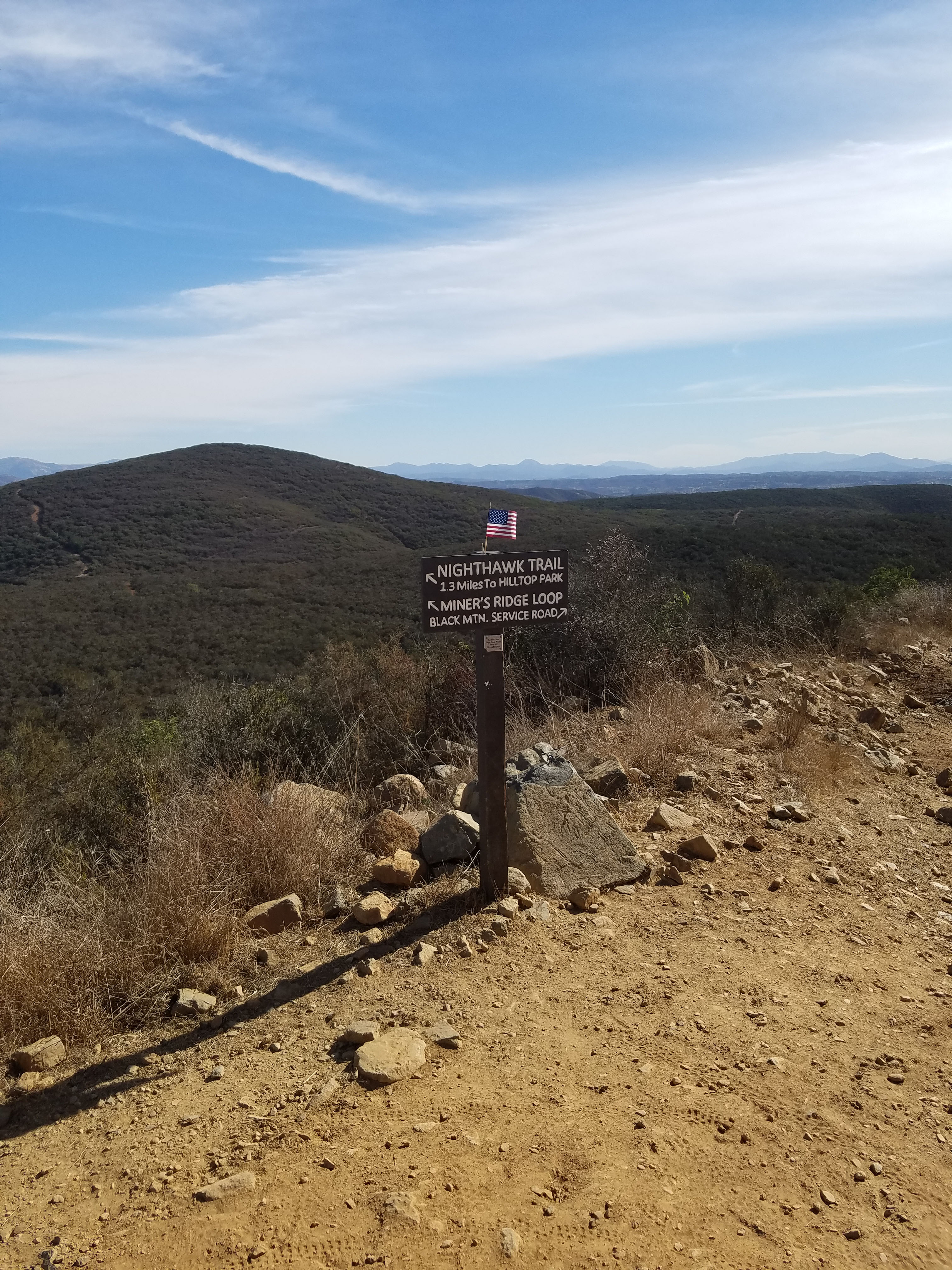 Nighthawk Trail to Black Mountain Peak