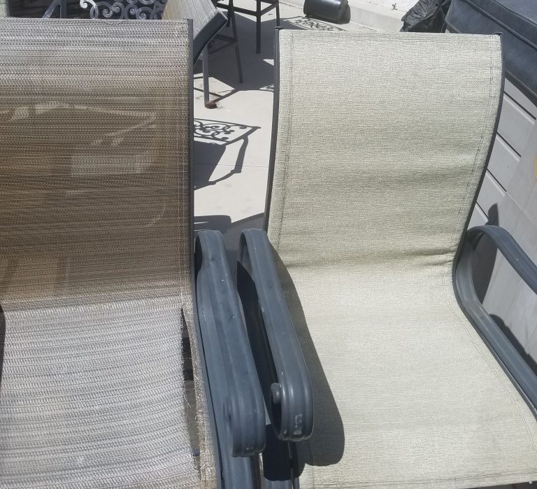 Replacing Fabric on a Sling Patio Chair