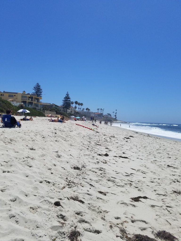 San Diego Beaches: Whispering Sands and Marine Street Beach in La Jolla
