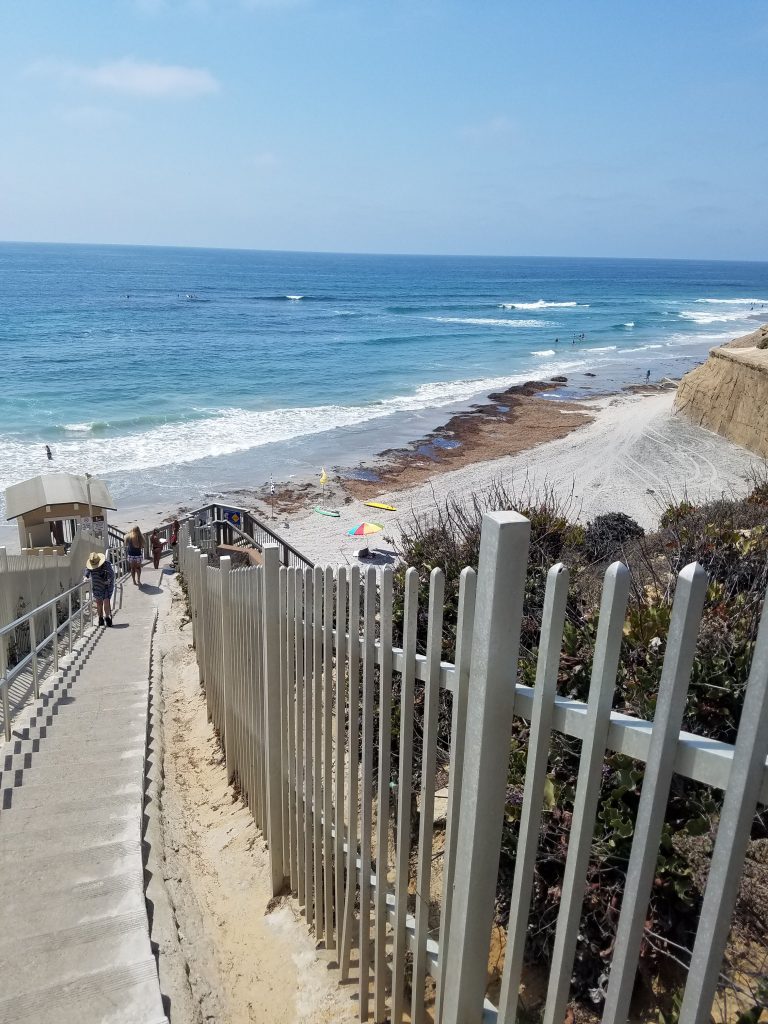 San Diego Beaches: Tide Beach Park in Solana Beach