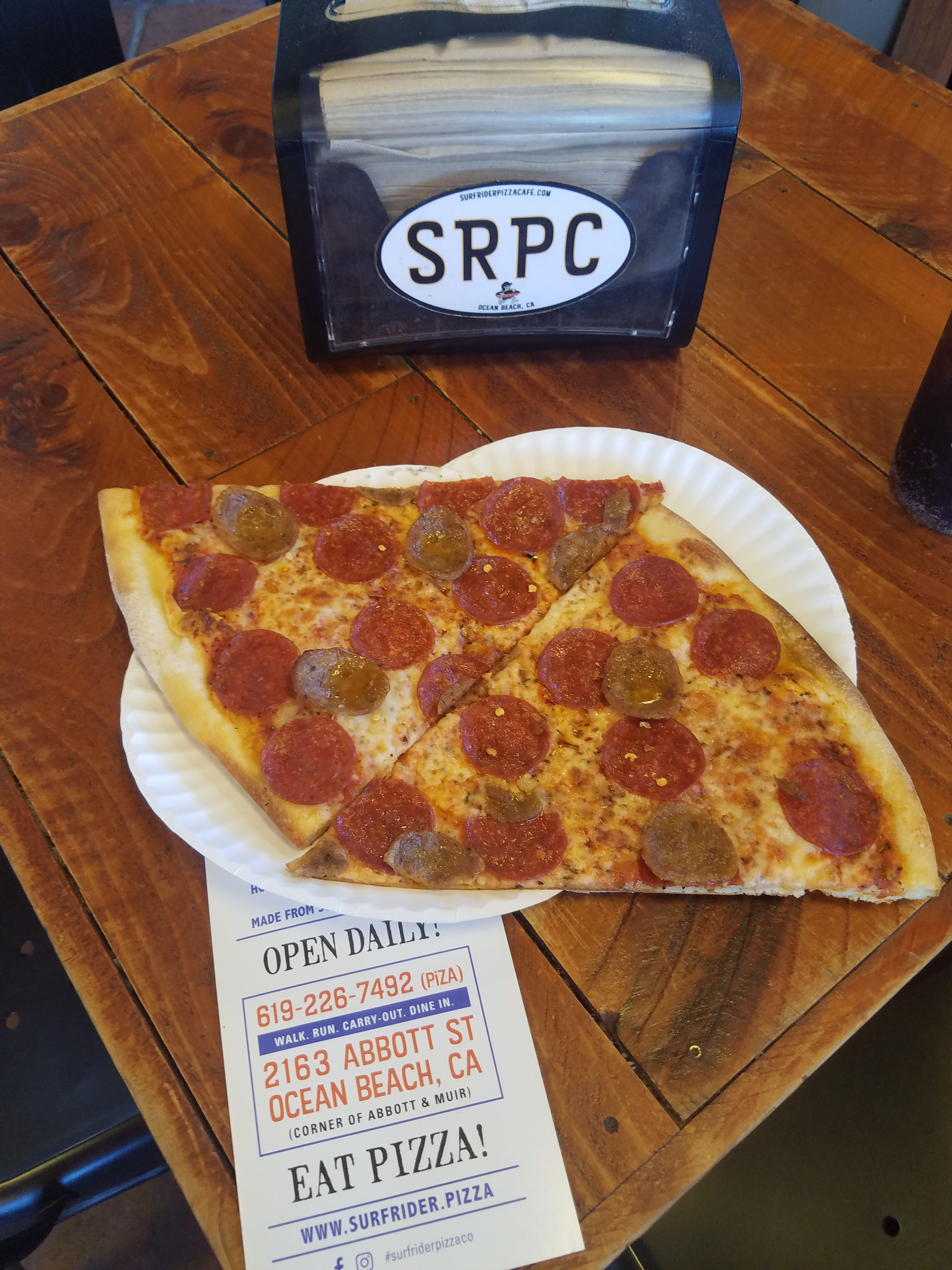 Surf Rider Pizza Co review