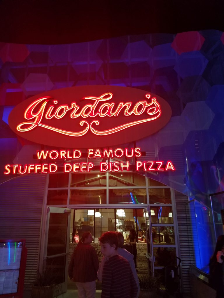Great Chicago Pizza at Giordano’s Las Vegas
