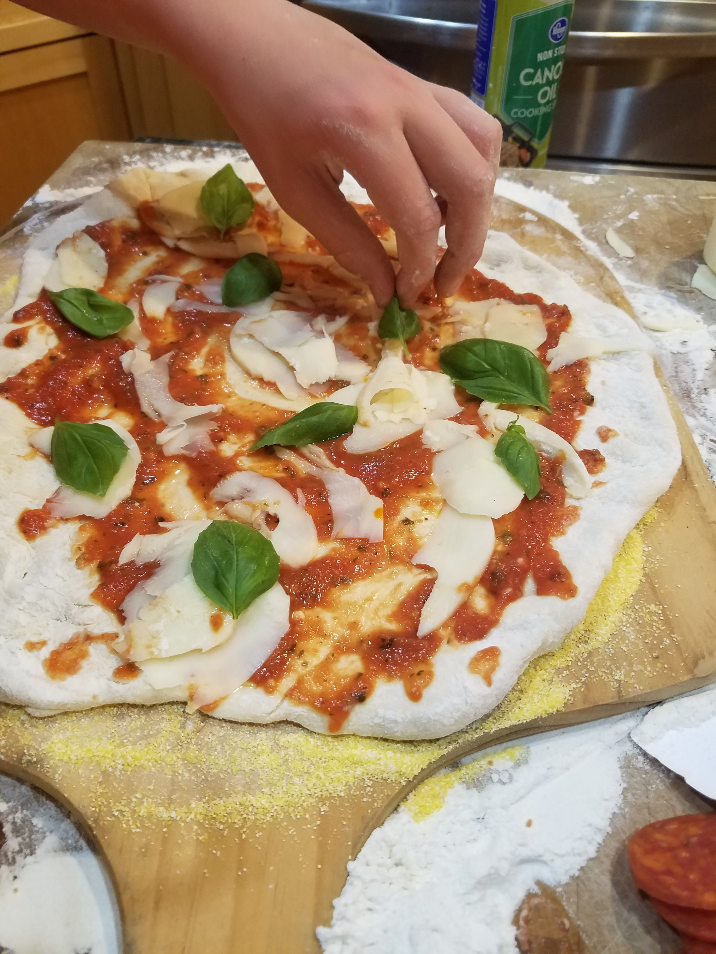 Homemade NY-Style Pizza