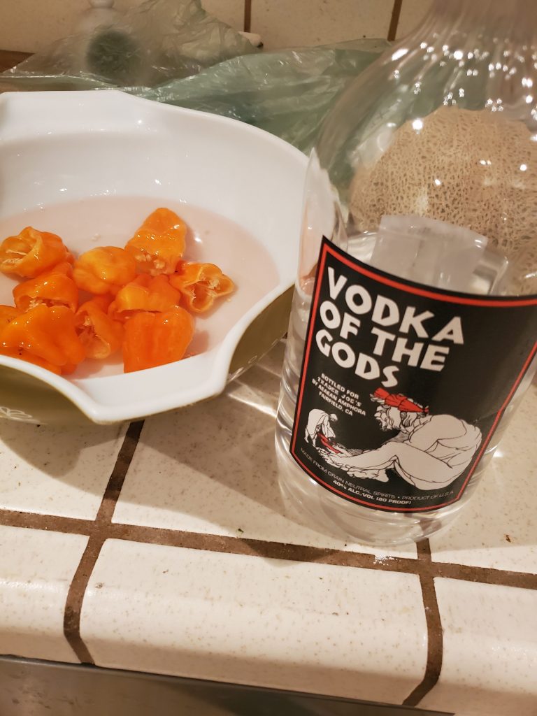 Cole Cooks: Habanero Vodka