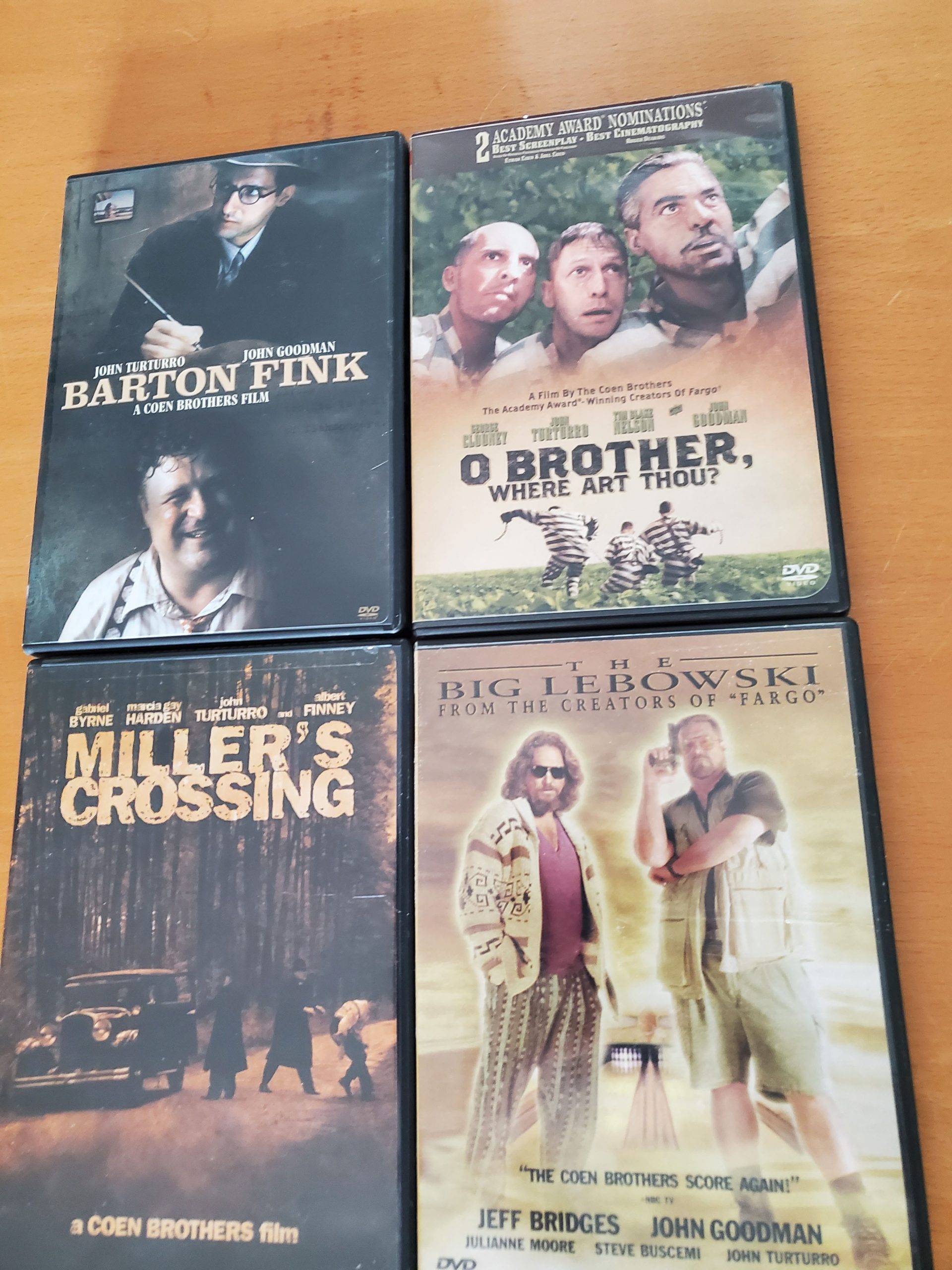 Ranking Coen Brothers