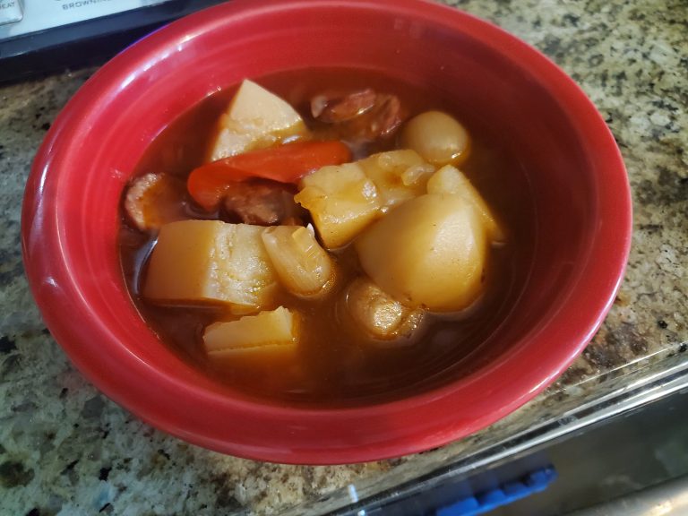 Cole Cooks: Instant Pot Potato Goulash with Sausage